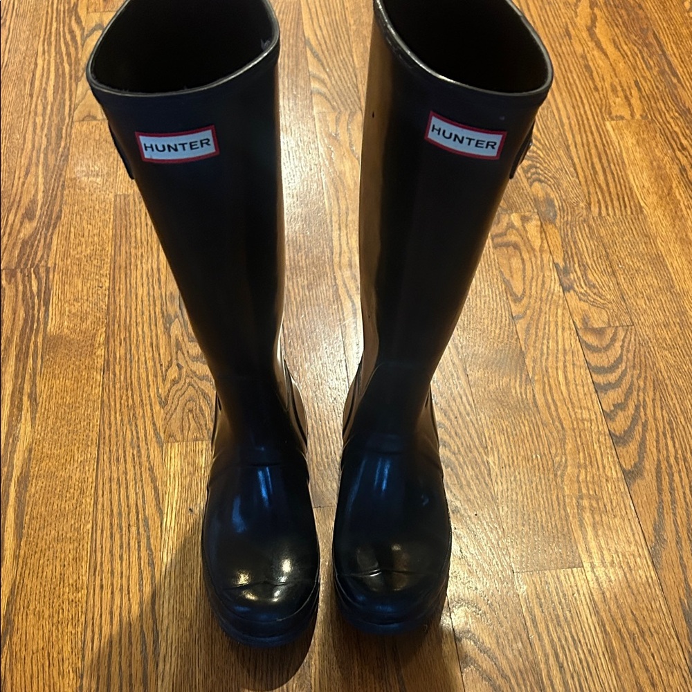 Hunter Classic Black Tall Boots